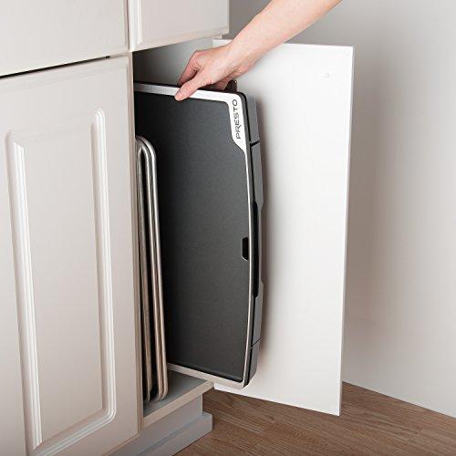 Presto Presto 07073 Electric Tilt-N-fold Griddle, 19", Black