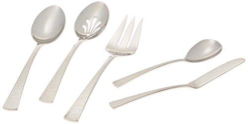 Gorham Gorham 871430 Biscayne 65-Piece Stainless Flatware Set, Silver