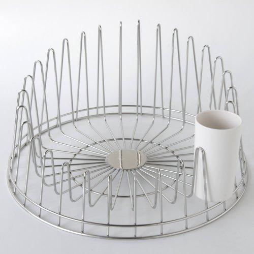Alessi Alessi Tempo Dish Drainer, Silver