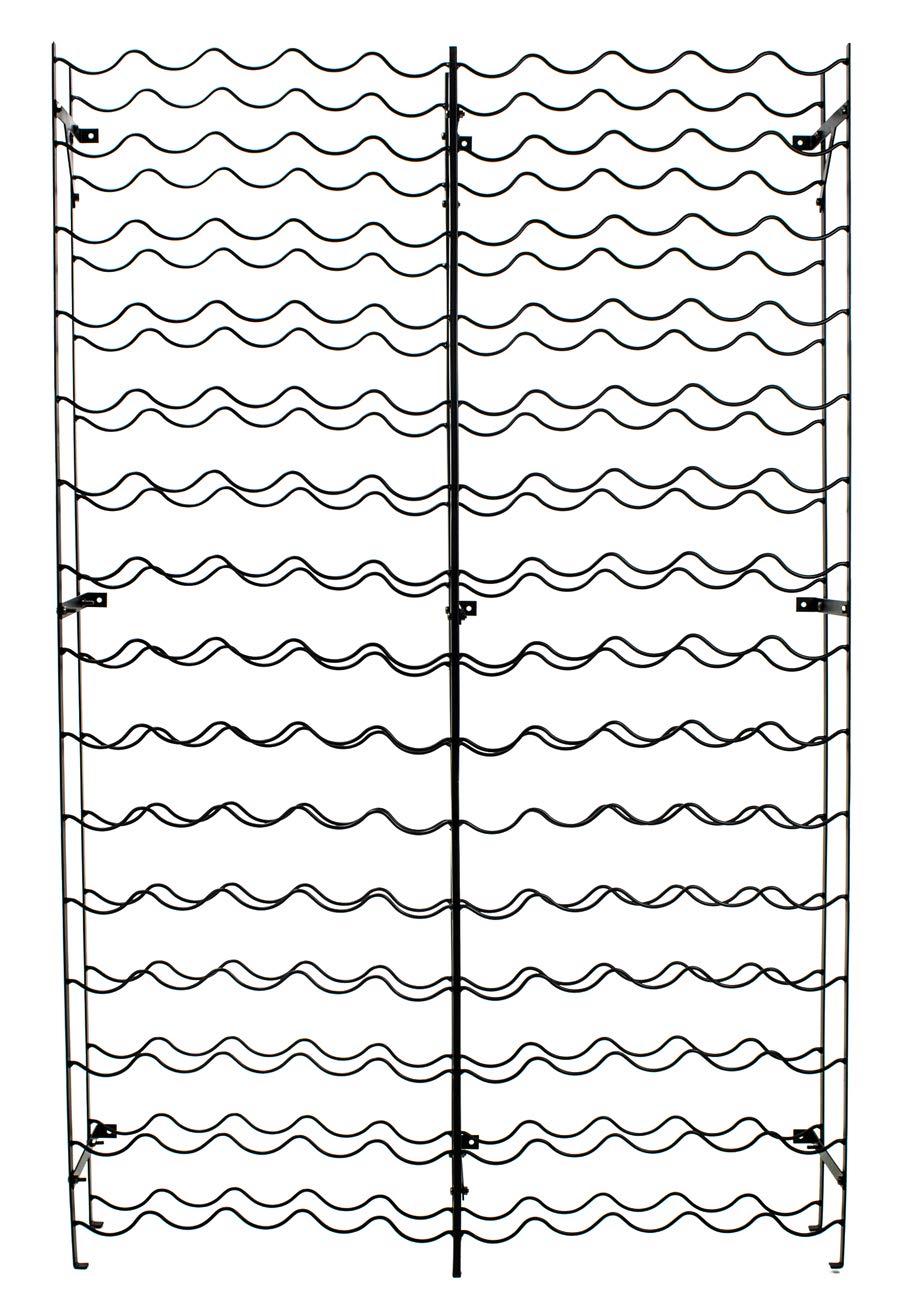 Sorbus Sorbus Wine Rack Freestanding Floor - Wine Bottle Holder Holds 150 Bottles of Wine - 150 Bottle Capacity Wine Storage for Any Bar, Wine Cellar, Kitchen, Dining Room