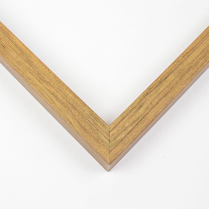 CustomPictureFrames.com 5x7 in Frame Wood Tones Solid Wood Shadow Box Width 0.75 Inches | Interior Frame Depth 1 Inches | Egor Contemporary Photo Frame Complete with UV Acrylic, Foam Board Backing & Hanging Hardware