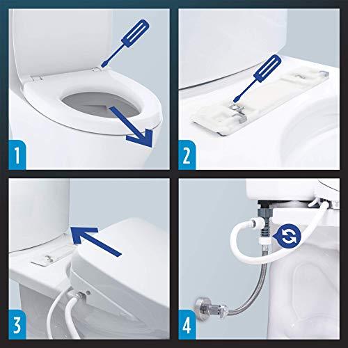 TOTO TOTO SW2014#01 A100 Electronic Bidet Toilet Cleansing Warm Water and Heated Seat, Elongated, Cotton White