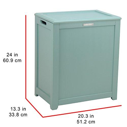 Oceanstar Oceanstar RH5513C Storage Hamper, Laundry Hamper, Turquoise