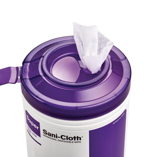 PDI Professional Disposables Surface Disinfectant Super Sani-Cloth Wipes, 160Count