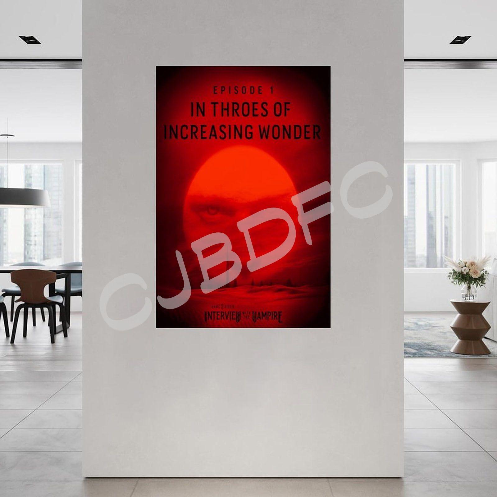 COPPTYH Interview with The Vampire TV Movie Poster (8) Canvas Painting Wall Art Poster for Bedroom Living Room Decor 08x12inch(20x30cm) Unframe-style