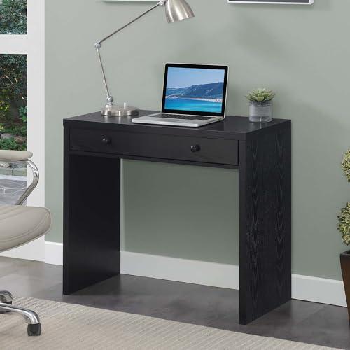 Convenience Concepts Convenience Concepts Northfield 1 Drawer 36 inch Desk, Black