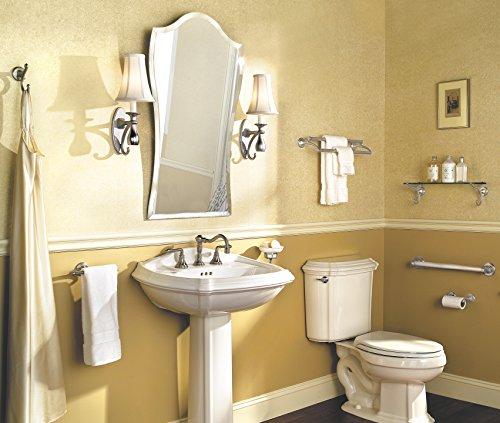 Ginger Ginger Double Towel Bar (32-inch) Solid Brass Towels Racks for Bathroom, Polished Chrome