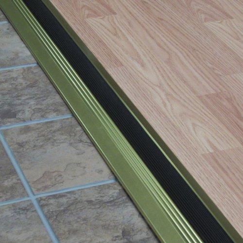 M-D Building Products Premium Low Threshold with Vinyl Seal AP 334, 36 Inches, Brite Gold - MD Building Products 09043
