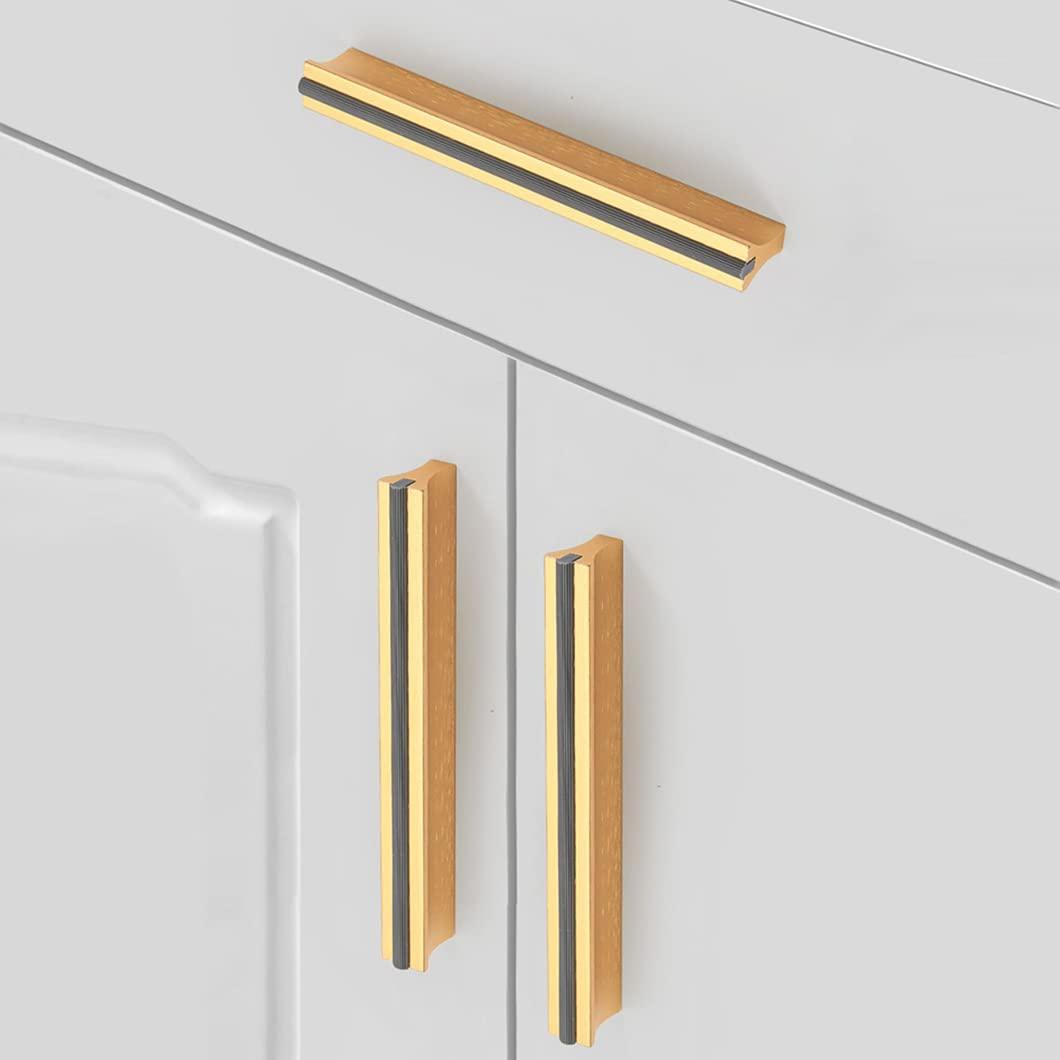 MbeLLO Cabinet Pull HandlesConcealed HandlesAluminum Alloy Furniture Handles 2 Pcs Cupboard Door Pull Handles Solid Cabinet Drawer Pull Knobs, for Bathroom Kitchen Bedroom Wardrobe (Length 600mm) ( Size :