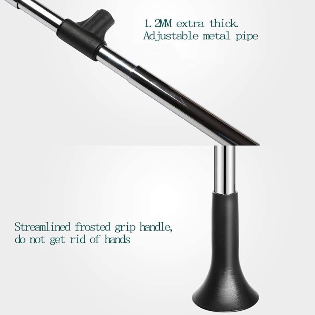 HONGKEFIT Pull Down Closet Rod, Pull Down Wardrobe Organizer, Adjustable Width 20-59Inch for Hanging Clothes Wardrobe Lift Rail Organizer Soft Close Aluminium Garment Hanging Rack, 26lbs Load Capacity (Size :