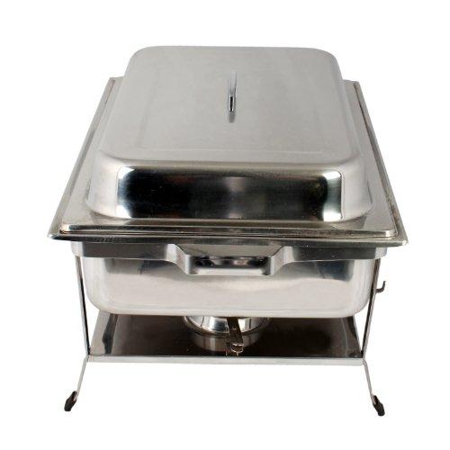 Thunder Group Thunder Group Stainless Steel Full Size Weld Chafer With Plastic Footed