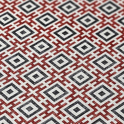 Dalyn Rugs Dalyn Rugs Marlo MO1 Red 10' x 10' Indoor Outdoor Area Rug, Easy Clean, Machine Washable, Non Shedding, Bedroom, Living Room, Dining Room, Kitchen, Patio Rug