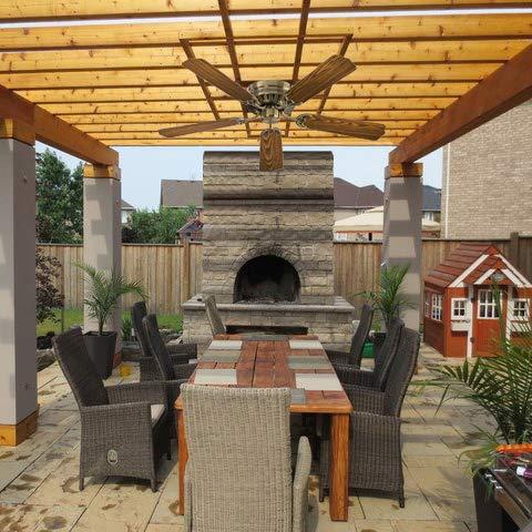 Quorum Quorum Custom Hugger 42\" and 52\" (52\", Antique Brass)