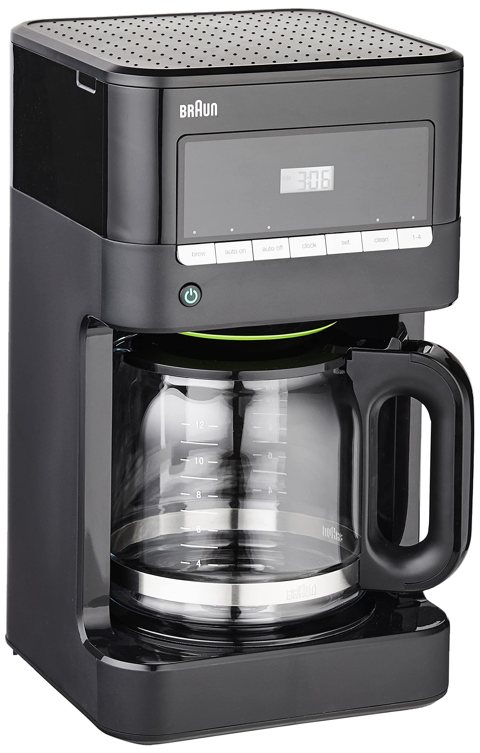 Braun Braun Brew Sense 12 cup Drip Coffee Maker, Black, KF7000BK