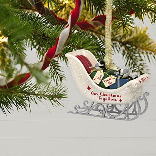 Hallmark Hallmark Keepsake Christmas Ornament 2018 Year Dated, Our Christmas Together Sleigh