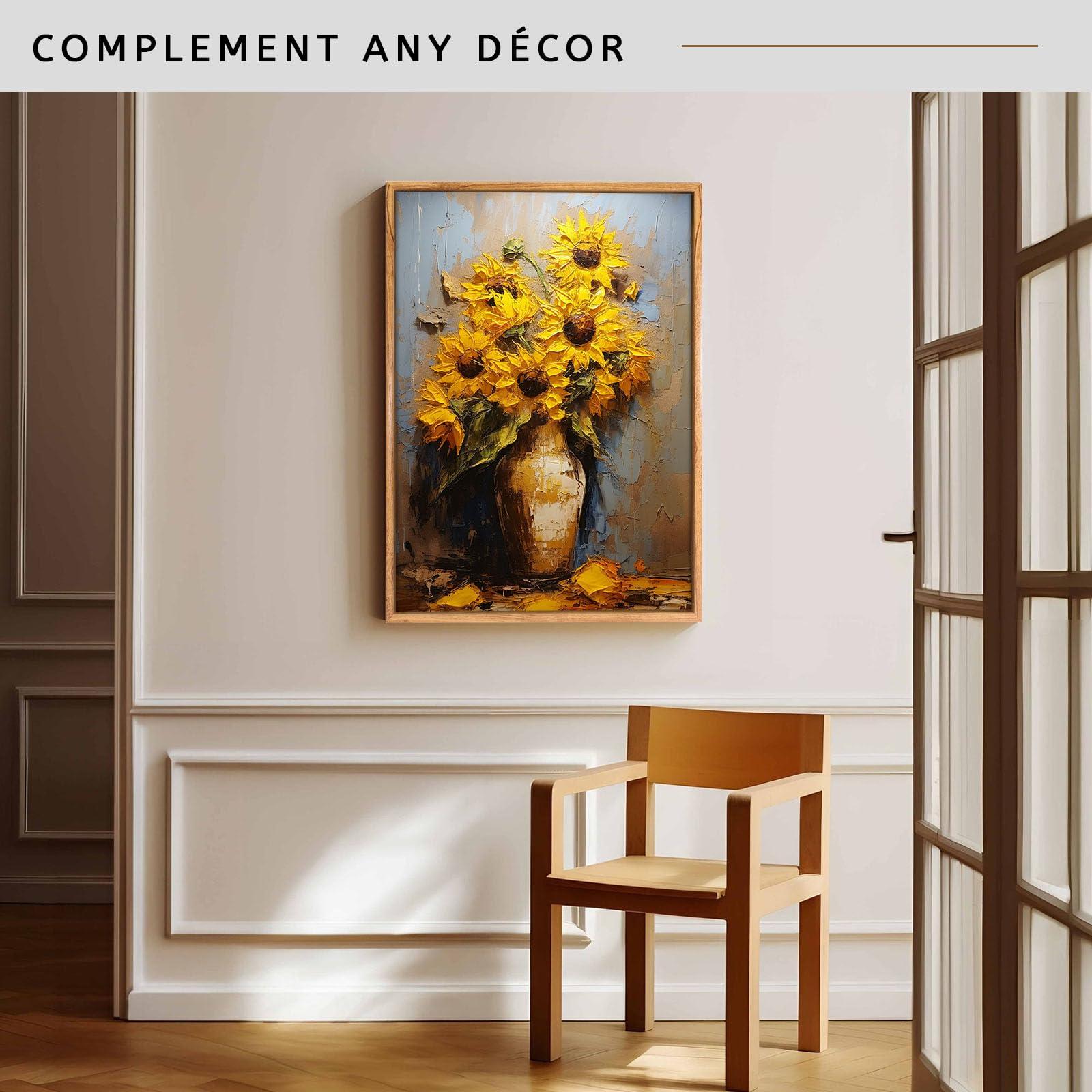 Texas Art Canvas Float Frames 12x30 Frame, Floating Frames for Canvas Prints Floater Frame for Finished Canvas, Vertical & Horizontal Wall Hanging Large Frame for Canvas Paintings, Floating Wall Art Decor