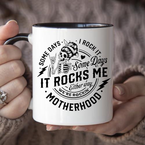 YouNique Designs YouNique Designs Funny Mom Mug, 11 Oz, Mom Coffee Mug, Mom Cup, Best Mom Mug, Mom Birthday Gifts for Mom, Happy Birthday Mom, Best Mom Ever Gifts, Gofts for Mom, Mama Gifts for New Mom (Black Handle)