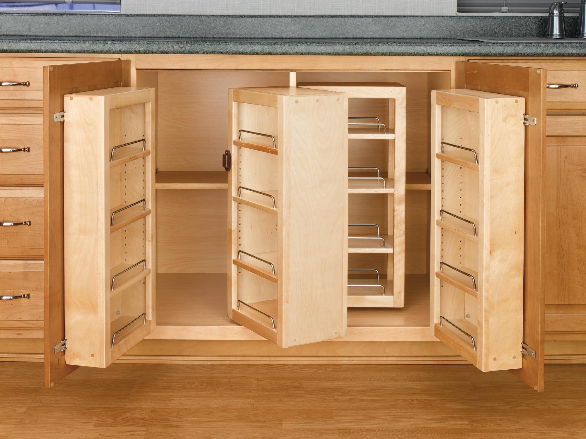 Rev-A-Shelf Rev-A-Shelf Wood Base Cabinet Swing Out Pantry Organizer