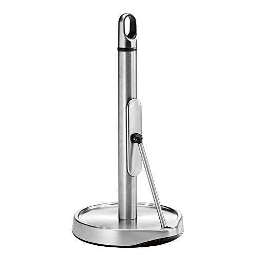 simplehuman simplehuman Tension Arm Standing Paper Towel Holder, Brushed Stainless Steel