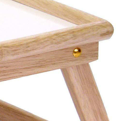 Winsome Winsome 24.6-Inch Breakfast Folding Bed Tray with Flip Top, Natural (98721)