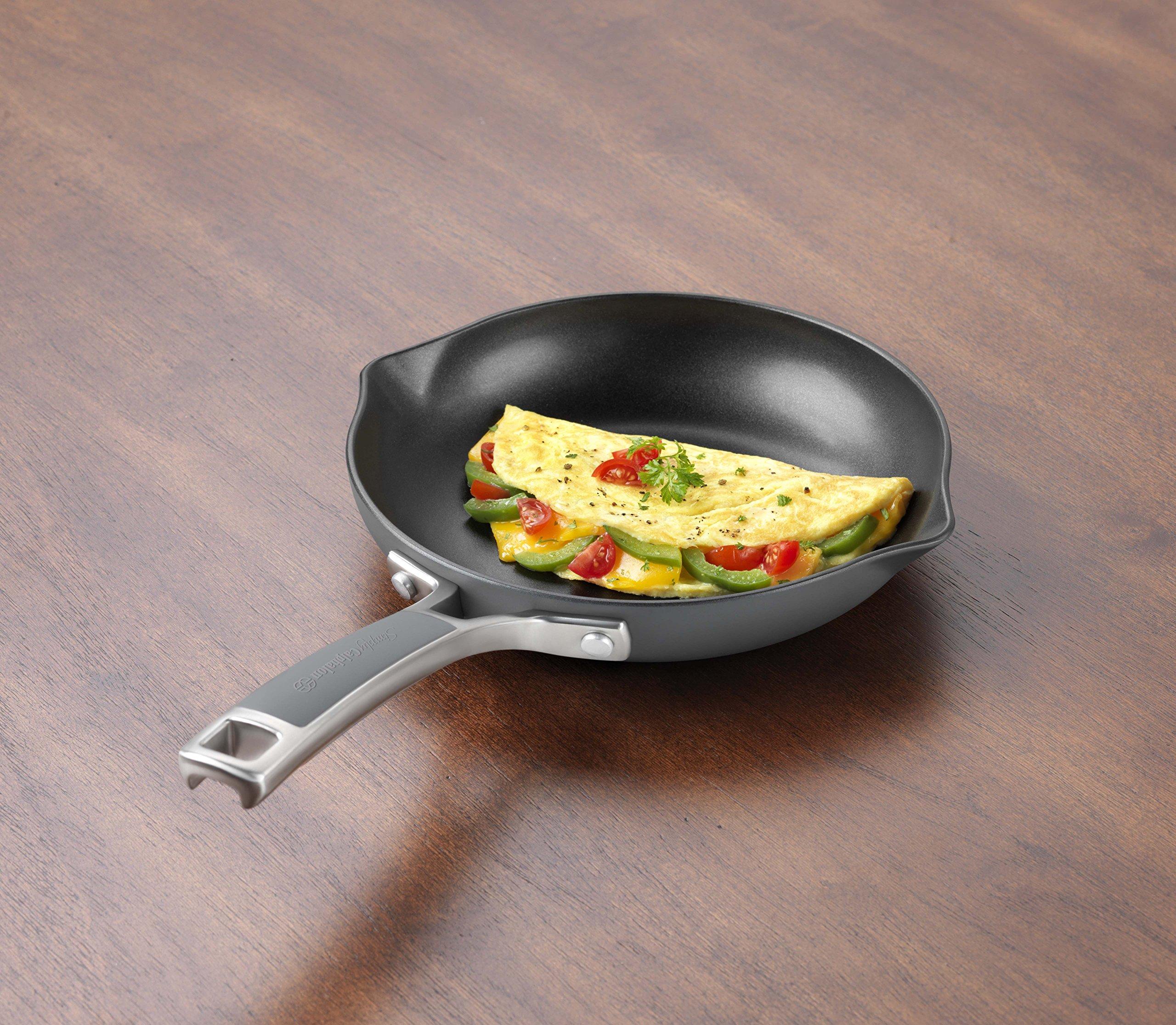 Calphalon Calphalon Easy System Nonstick Omelette Pan, 8", Black