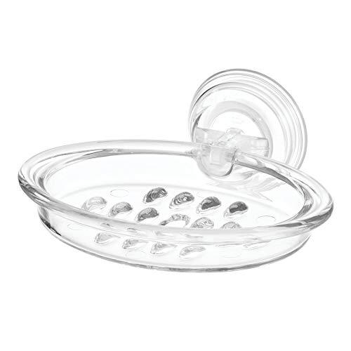 InterDesign InterDesign Power Lock Suction, Soap Holder, Clear