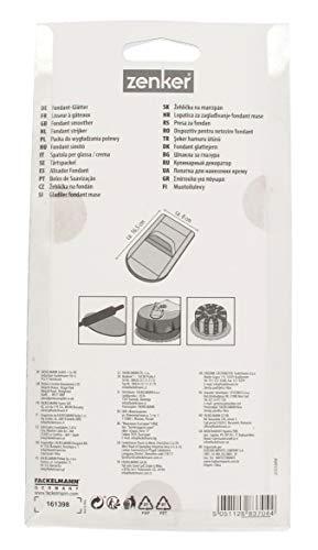 Zenker Fackelmann 683704 Smoother Fondant 16 x 8 CM