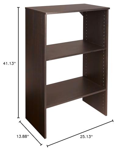 ClosetMaid ClosetMaid SuiteSymphony 25-Inch Closet Tower Base Unit Midnight Brown