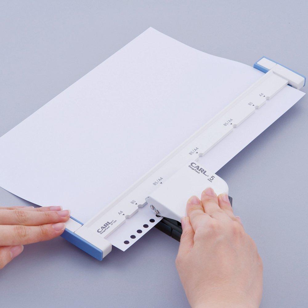 Carl Carl Neo Gauge 26-Hole or 30-Hole Punch - Blue [Office Product]