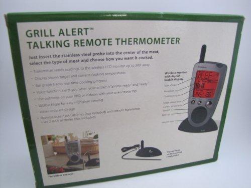 Brookstone Brookstone Grill Alert Talking Remote Meat Thermometer