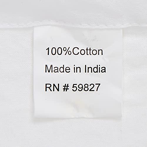 Beatrice Home Fashions Beatrice Home Fashions Medallion Chenille Bedspread, Standard Sham, White