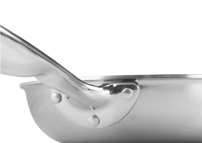 Winco WINCO Tri-Ply Frying Pan, Silver