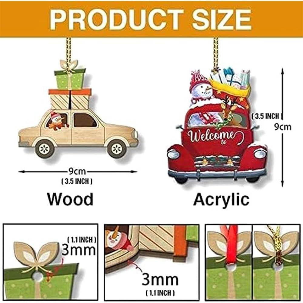 IZI POD Personalized White Maltese Dog Christmas Ornament in Snow Pocket, 2D Flat Shape Ornament, Christmas Tree Ornament, Dog Lovers Gift for Dog Lovers, Christmas, Birthday, Holiday