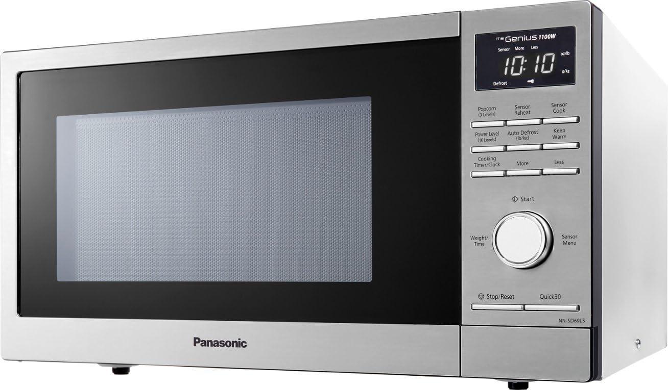 Panasonic Panasonic NN-SD69LS 1.3 cu. ft. 1100W Microwave with Sensor Cook Technology - Stainless Steel