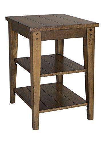 Liberty Furniture INDUSTRIES Liberty Furniture Industries Lake House Tiered Table, 18\" x 22\" x 26\", Medium Brown