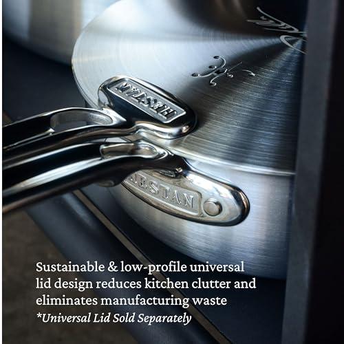 Hestan Thomas Keller Insignia by Hestan - Stainless Steel 2 Quart Saucier, Induction Cooktop Compatible