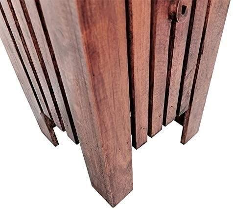 Katzowen Katzowen Umbrella Storage Rack Umbrella Stands Rack Rectangular Wood Umbrella Stand, Dark Brown Umbrella Rack, Used for Organizing Umbrellas, for Entryway Home Office Hotel