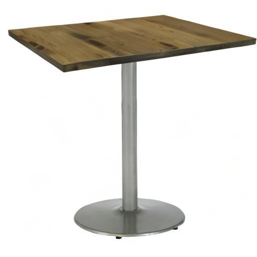 KFI Seating KFI Seating Urban Loft Square Top Multipurpose Table 41\" x 42\" x 42\" Natural