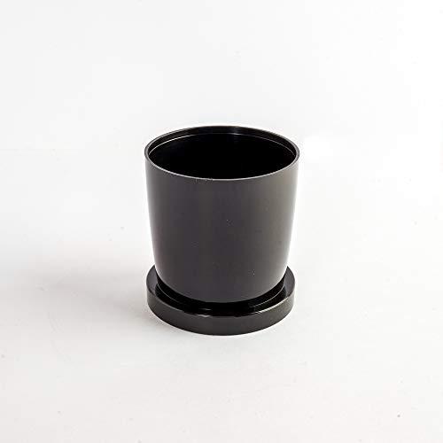 finum Finum Coffee Sprinter Pour Over Brewing Filter with Micro-Fine Stainless Steel Mesh, For a Single Cup, Black