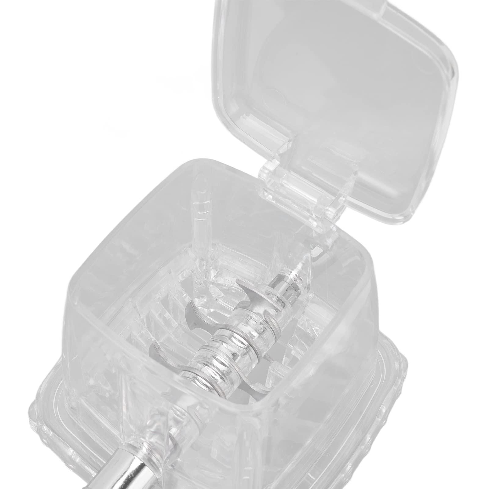 flexman FLEXMAN Manual Ice Crusher, Portable Shaver Hand Crank Speed Shaved Ice Snow Cone Machine for Snow Cones, Slush, Margaritas, Fun Drinks (Transparent)