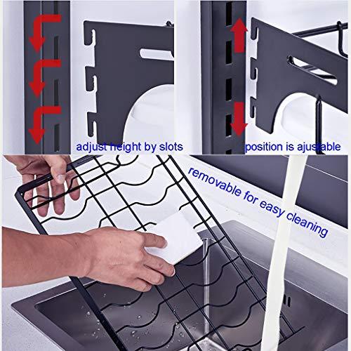 Magenta Collection Rae Dunn by Magenta, unique with perfect imperfections. SPICE, BBQ, RUB- Stacked ceramic canister set, beige, black LL, 10in x 4.25in x 4.25in