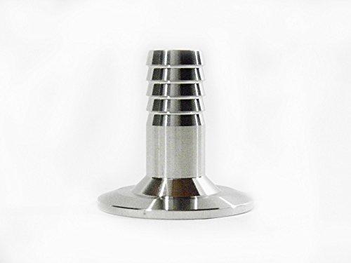 Affordable Distillery Equipment Moonshine Stills 1.5" Tri Clamp to 3/4" Hose Barb Adapter