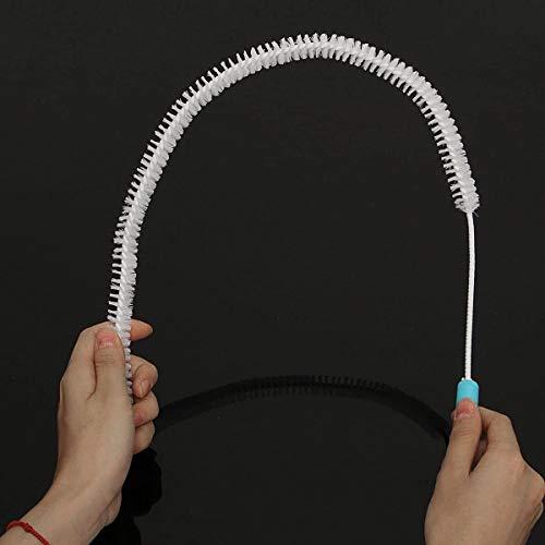 wcly Jumper Joo Drain Snake Brush,Drain Brush for a Sink Drain, 28 inch (71cm), Sink Drain Brush Drain Clog Cleaning Brush,2pcs