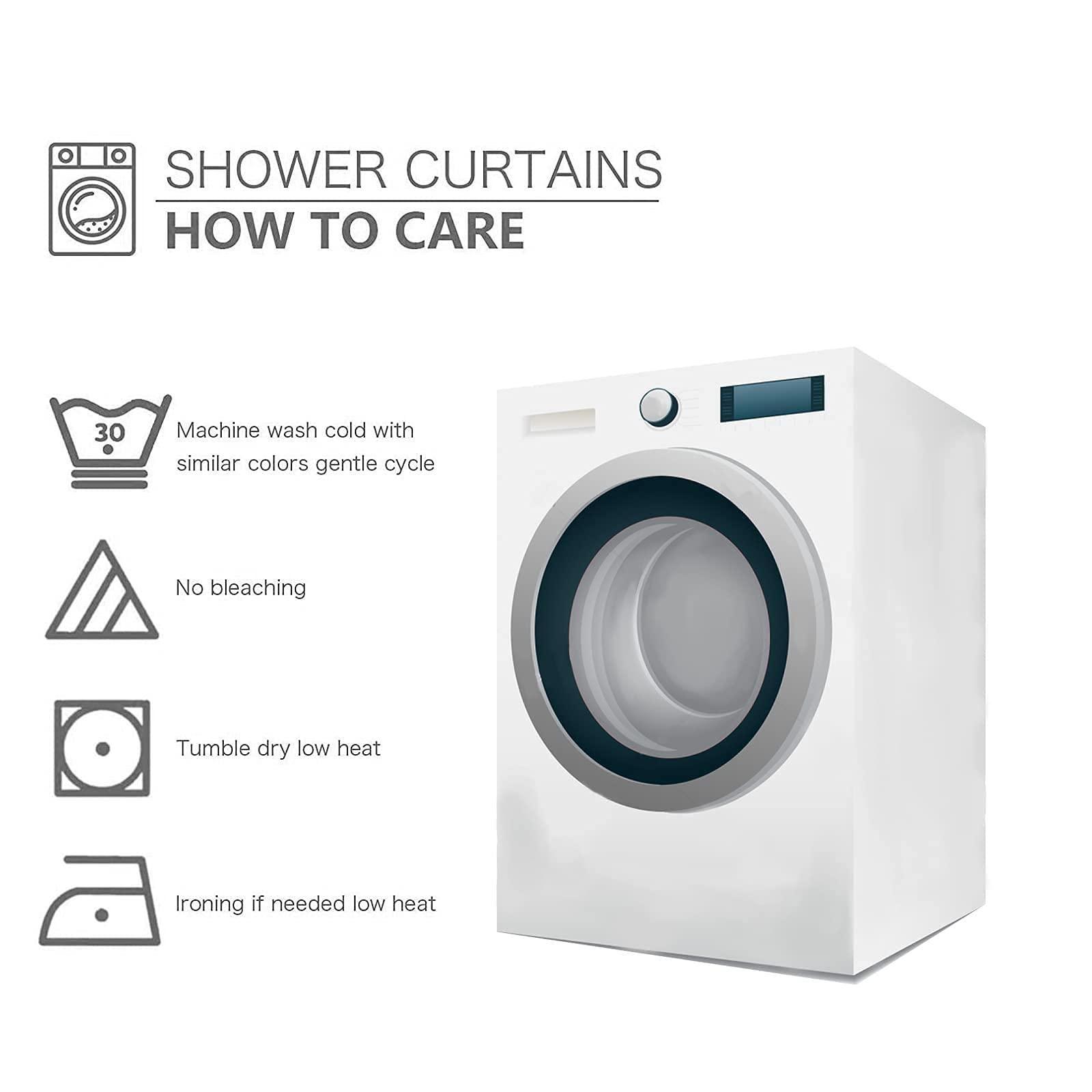 HOLEILUCK HOLEILUCK Grey Shower Curtains for Bathroom Shower Curtains Solid Gray Polyester Fabric Decoratived Modern Grey Shower Curtain 3D Shower Curtain Extra Long Shower Curtains 31x84in/WxL