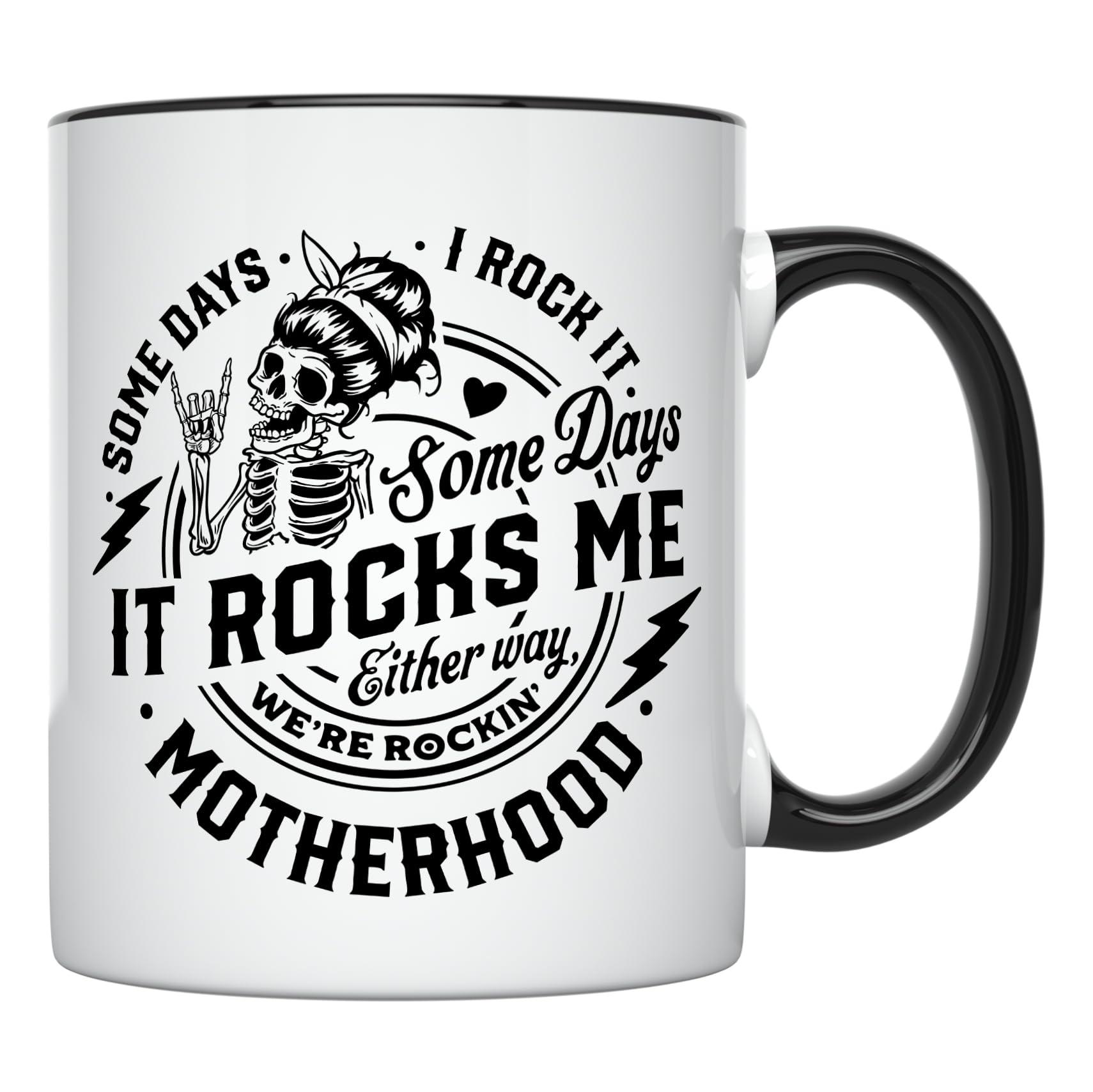 YouNique Designs YouNique Designs Funny Mom Mug, 11 Oz, Mom Coffee Mug, Mom Cup, Best Mom Mug, Mom Birthday Gifts for Mom, Happy Birthday Mom, Best Mom Ever Gifts, Gofts for Mom, Mama Gifts for New Mom (Black Handle)