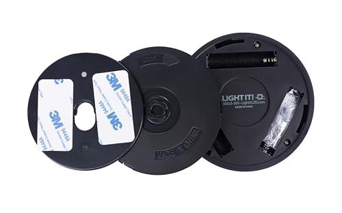 LIGHT IT! LIGHT IT! by Fulcrum, 30015-303 9-LED Anywhere Light XB, Black, Single Pack