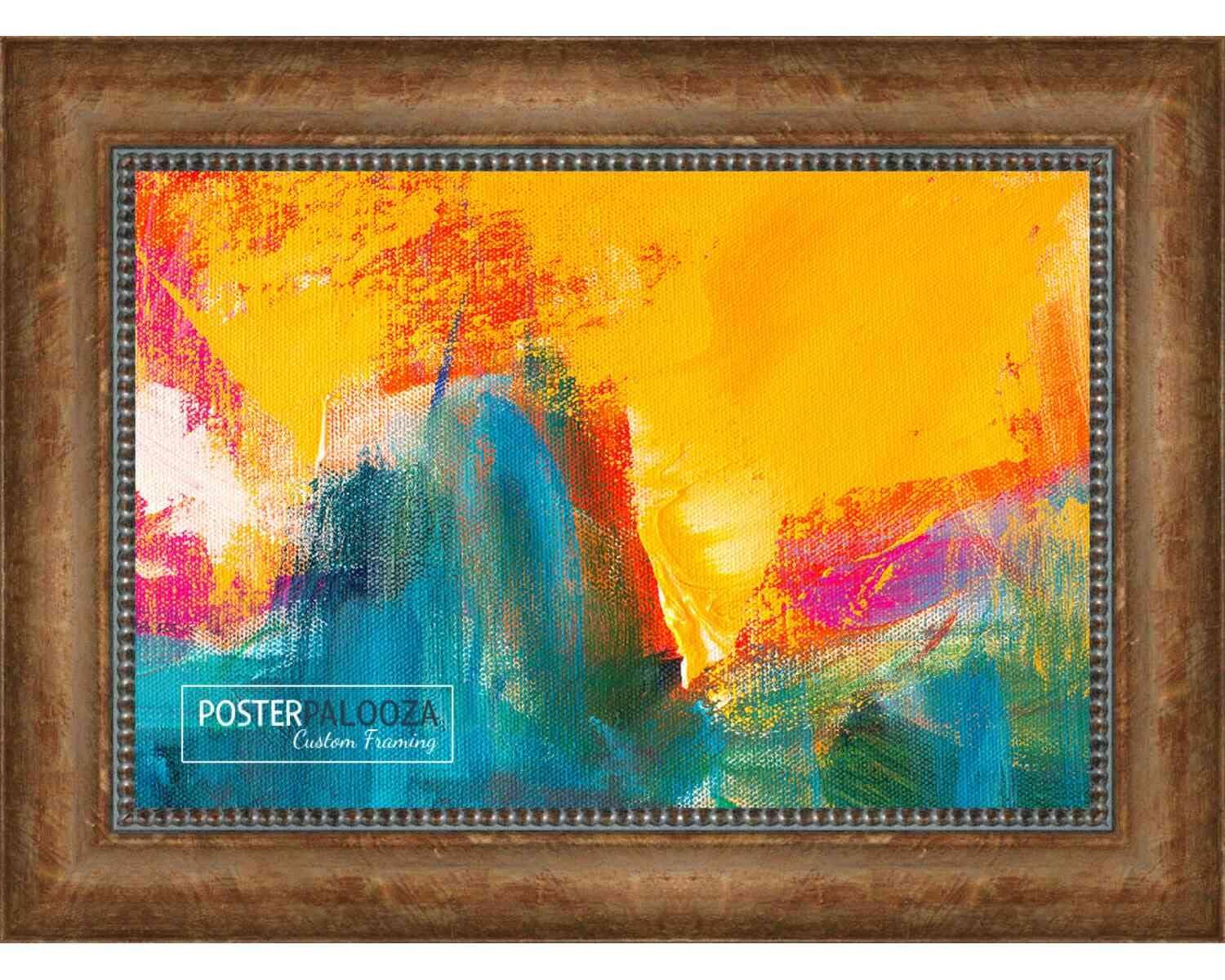 Poster Palooza Poster Palooza 27x39 Traditional Acid Complete Wood Picture Frame with UV Acrylic Plexiglass, Foam Board Backing & Hardware Included