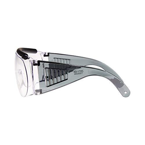 Allen Company Allen Company Safety Glasses - Ballistic Eye Protection for Men and Women - Shooting Accessories that Work with Prescription Glasses - ANSI Z87.1 Impact Resistance - Clear