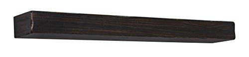 Pearl Mantels Pearl Mantels 412-48-20 The Shenandoah 48-Inch Shelf/Mantel Shelf Espresso Rustic Distressed Finish