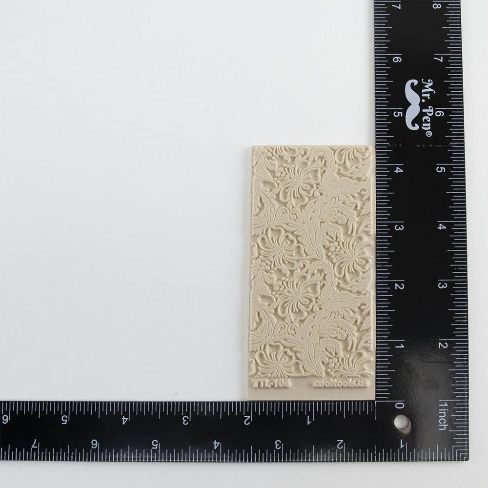 Cool Tools Cool Tools - Flexible Texture Tile - Celtic Squares - 4\" X 2\"